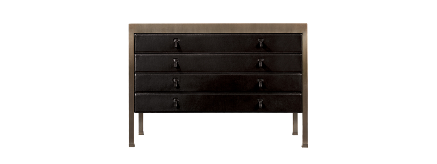 /mediaGong%20is%20a%20bronze%20chest%20of%20drawers%20covered%20in%20fabric%20or%20leather%20from%20Promemoria's%20catalogue%20|%20Promemoria