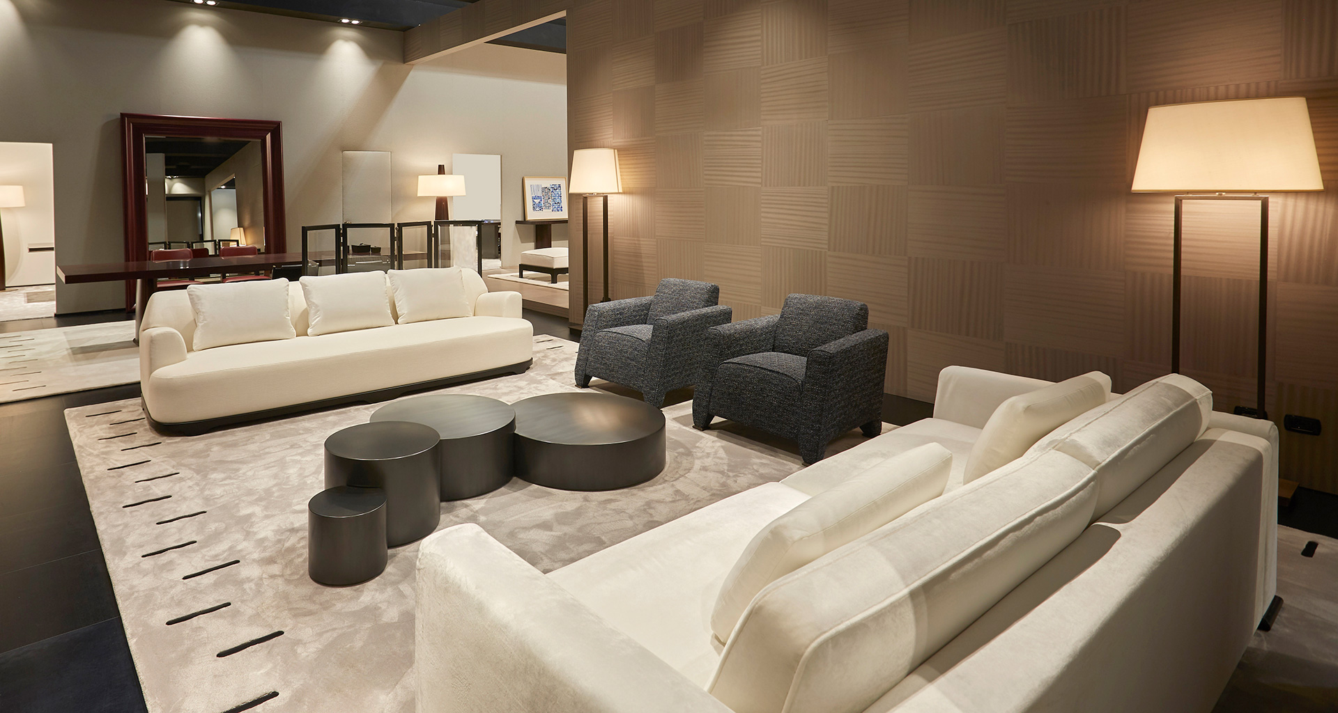 Indigo Tales: 2018 Promemoria collection led by indigo color and presented during the Milan Design Week | Promemoria