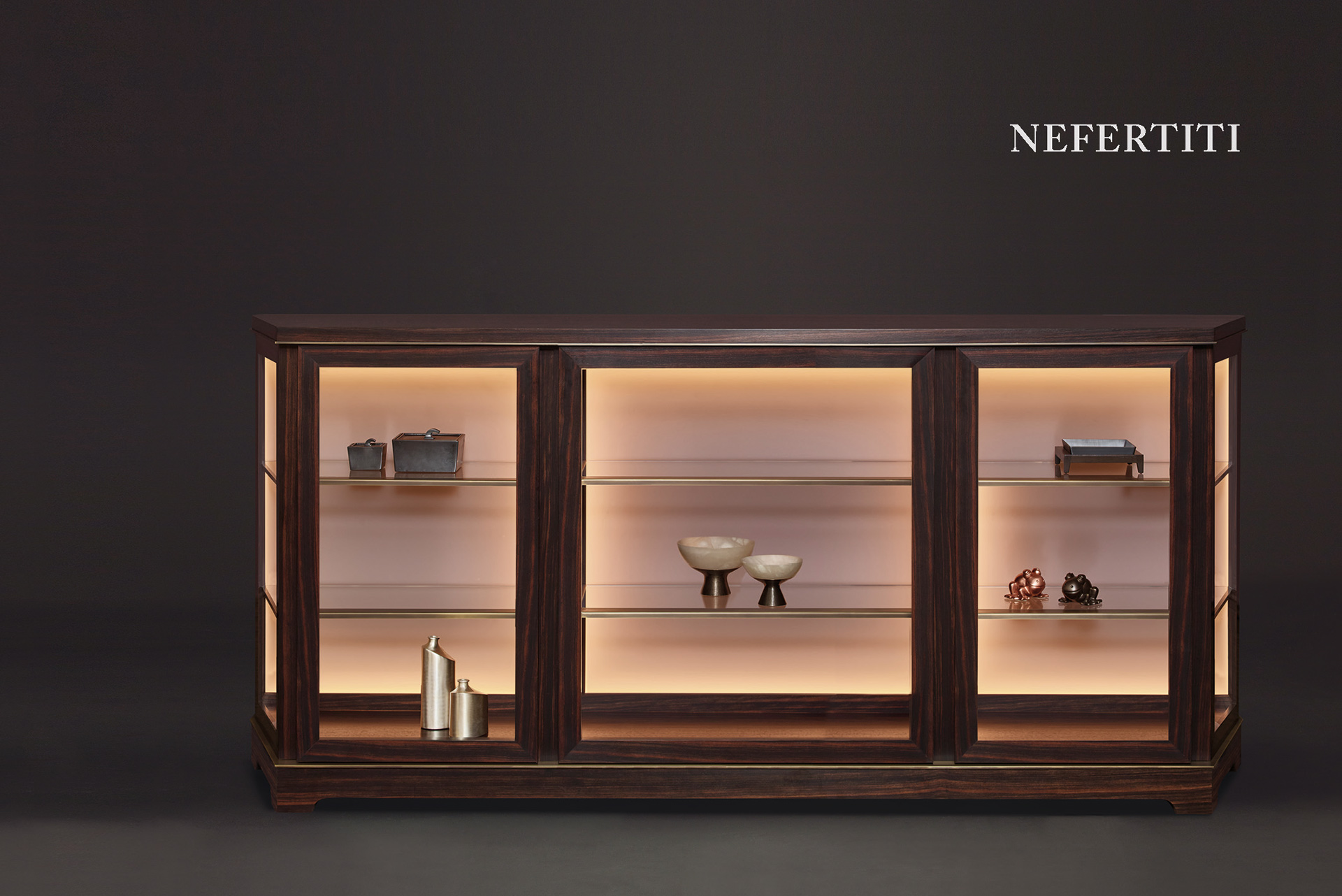 Nerfetiti cabinet that belongs to Night Tales, the 2016 Promemoria collection inspired by the nocturnal tales | Promemoria