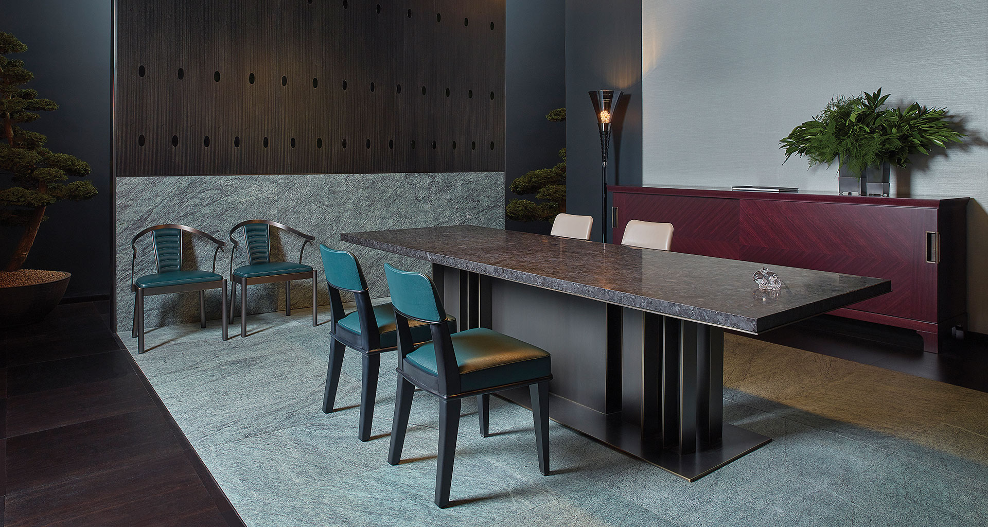The concept of "home" is the perfect synthesis of this celebration: a place where new products coexist with the most beloved ones, and where Promemoria experience goes beyond the boundaries of custom-made furniture and conceives design at 360 °.