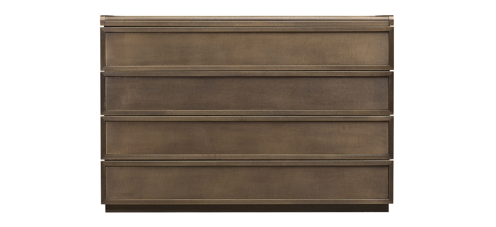 Orione è una cassettiera in legno rivestita in pelle, del catalogo di Promemoria | Promemoria