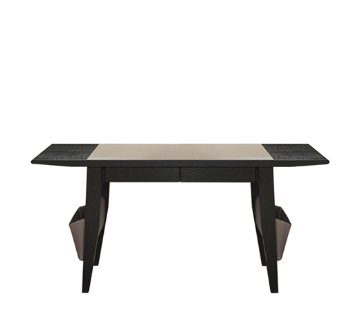 Isaac is a compact writing desk with wooden structure and drawers that belongs to the Amaranthine Tales collection of Promemoria | Promemoria