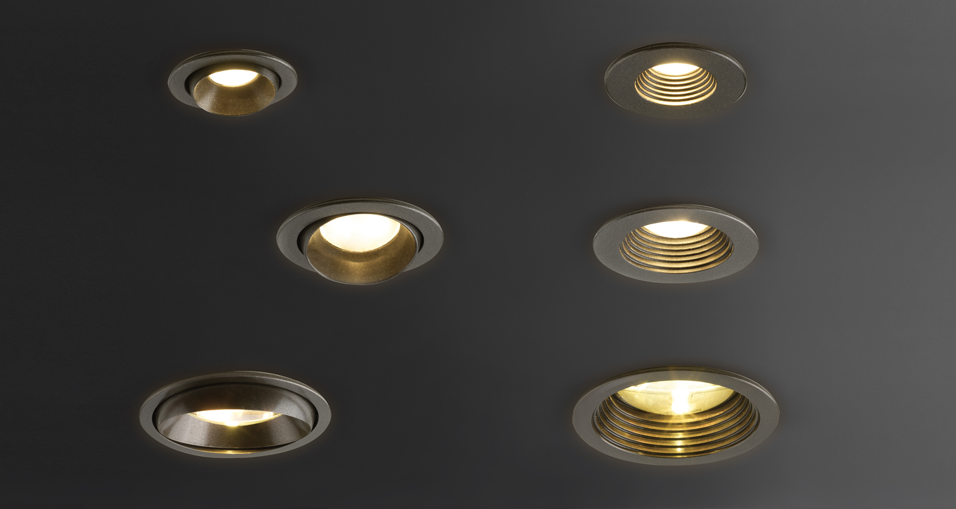 Eliot is a recessed LED downlight in bronze, from Promemoria's catalogue | Promemoria