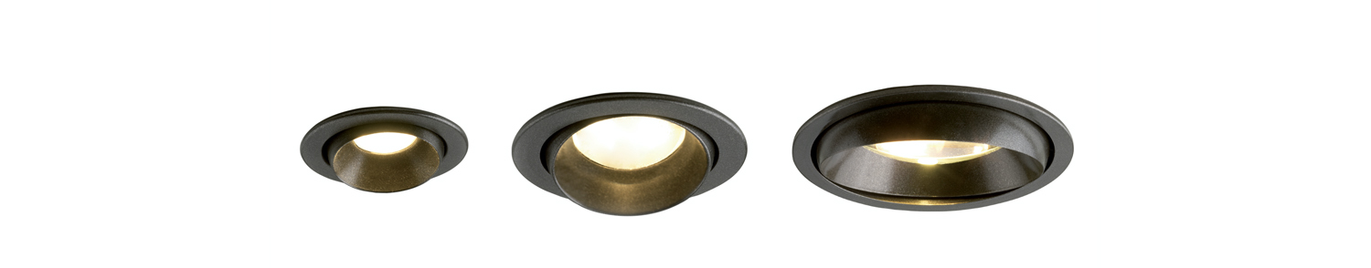 /mediaEliot是一款铜质嵌入式LED筒灯，请参见Promemoria产品目录|Promemoria