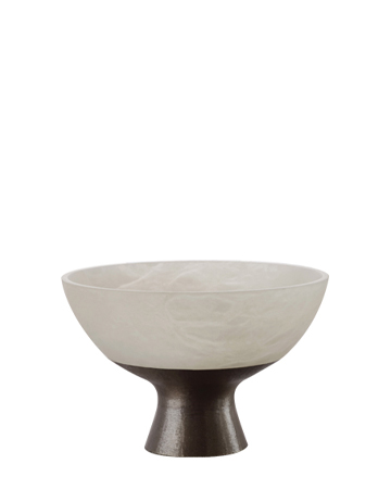 Coppetta è un vaso in bronzo e legno, del catalogo di Promemoria | Promemoria