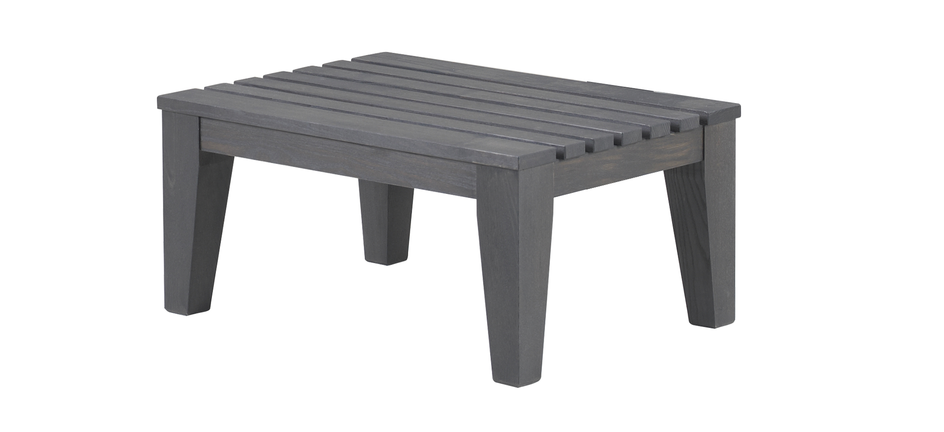 Varenna&amp;nbsp;— деревянный пуф-столик для улицы с подушкой из ткани или кожи из каталога мебели для улицы Promemoria | Promemoria