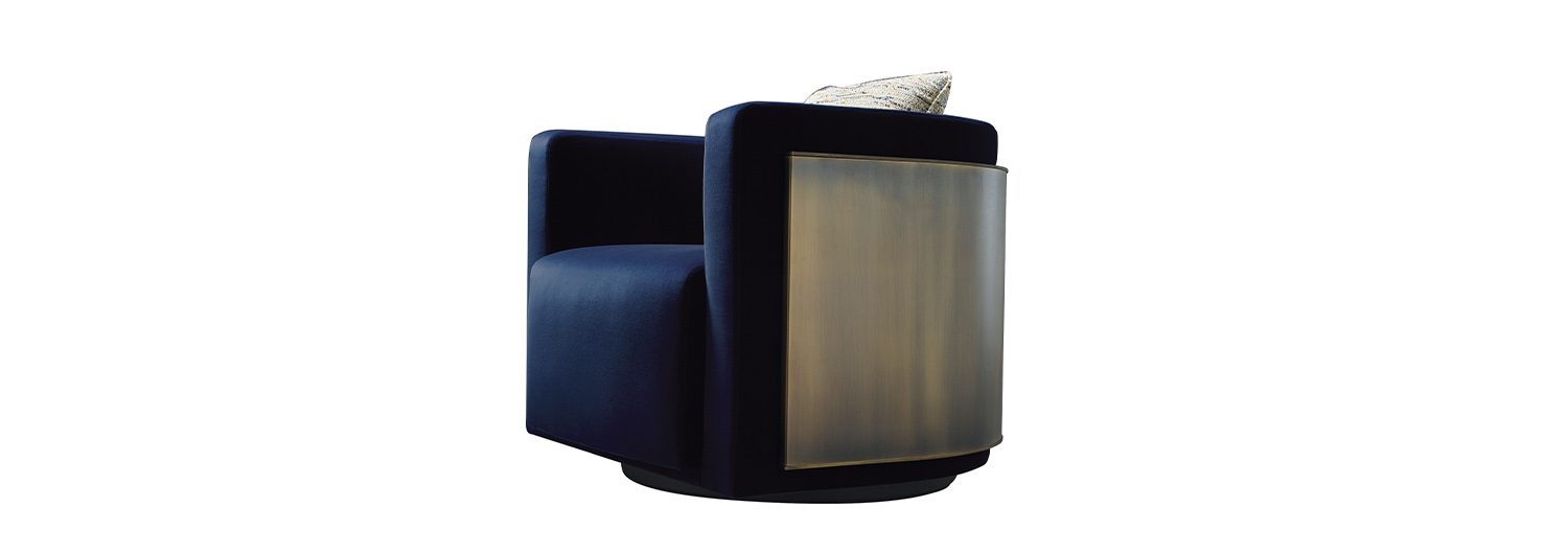 /mediaDetail%20of%20Pervinca,%20a%20swivel%20bronze%20armchair%20with%20a%20wooden%20base%20and%20fabric%20covering,%20from%20Promemoria's%20Amaranthine%20Tales%20collection%20|%20Promemoria
