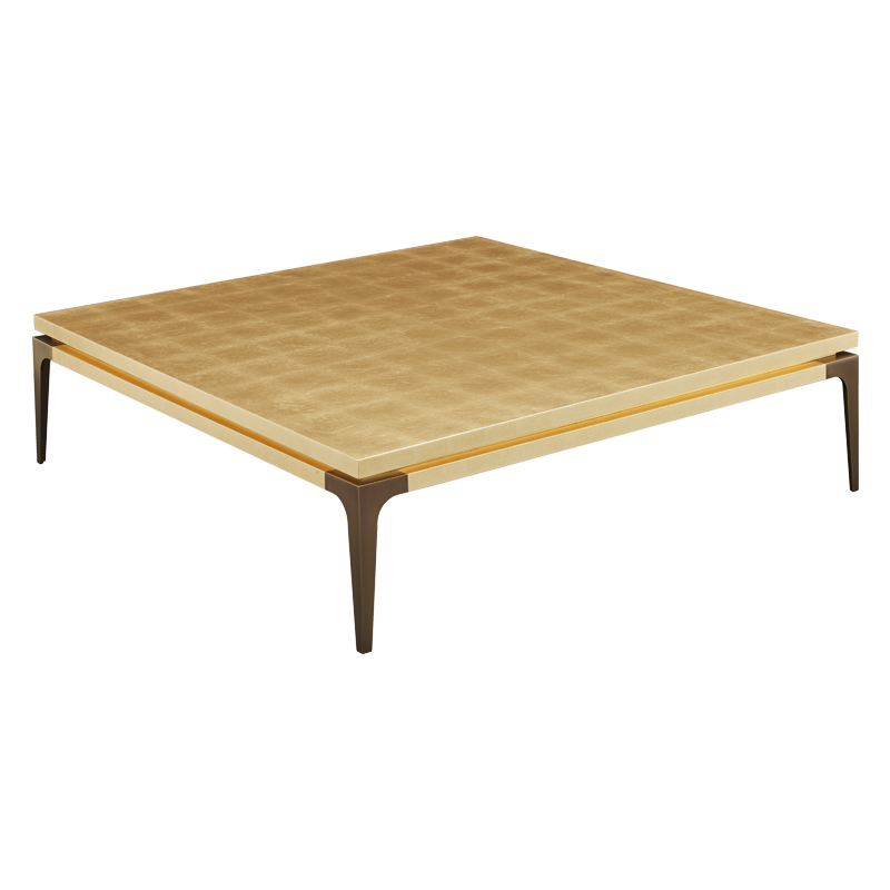 Promemoria Cadogan Coffee Table In Um Smooth Bronze