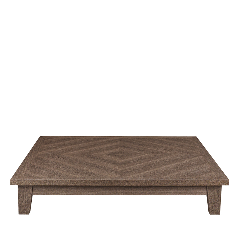 Eduardo is a square or rectangular wooden coffee table from Promemoria's catalogue | Promemoria