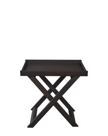 Achille — небольшой деревянный складной столик с подносом из каталога Promemoria | Promemoria