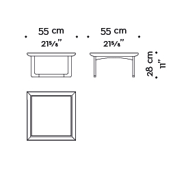 Beginning as a tray for breakfast in bed, it finds another use as a small table.