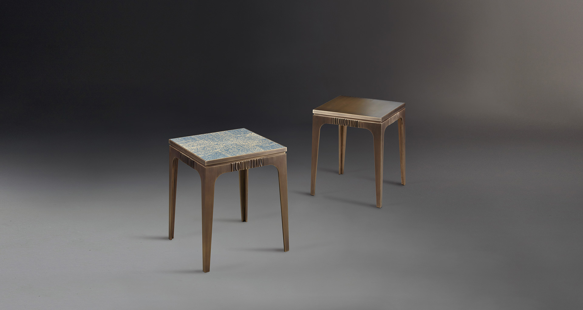 Lowndes is a bronze small table with bronze details, from Promemoria's The Londong Collection | Promemoria