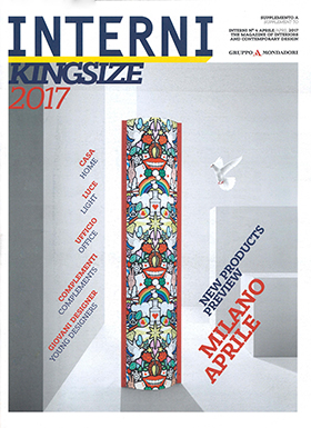 Promemoria's hanging lamp Higgs featured on Interni 2017 | Promemoria