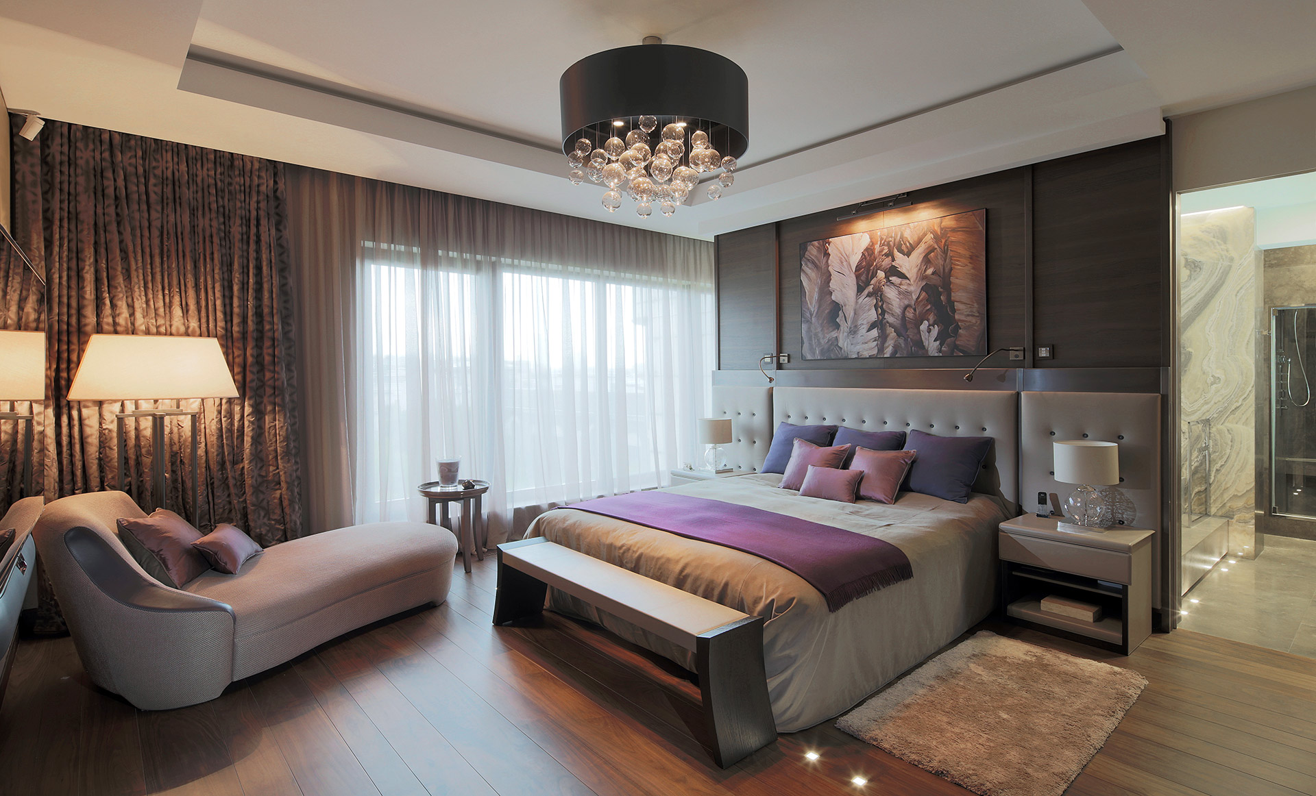 Bedroom in a private residence in Moscow furnished with Promemoria | Promemoria