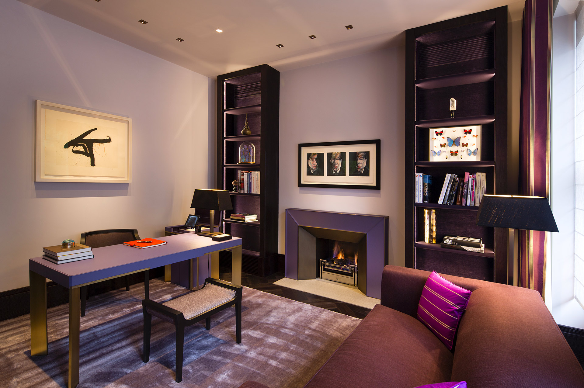 Office in a private residence in London furnished with Promemoria | Promemoria