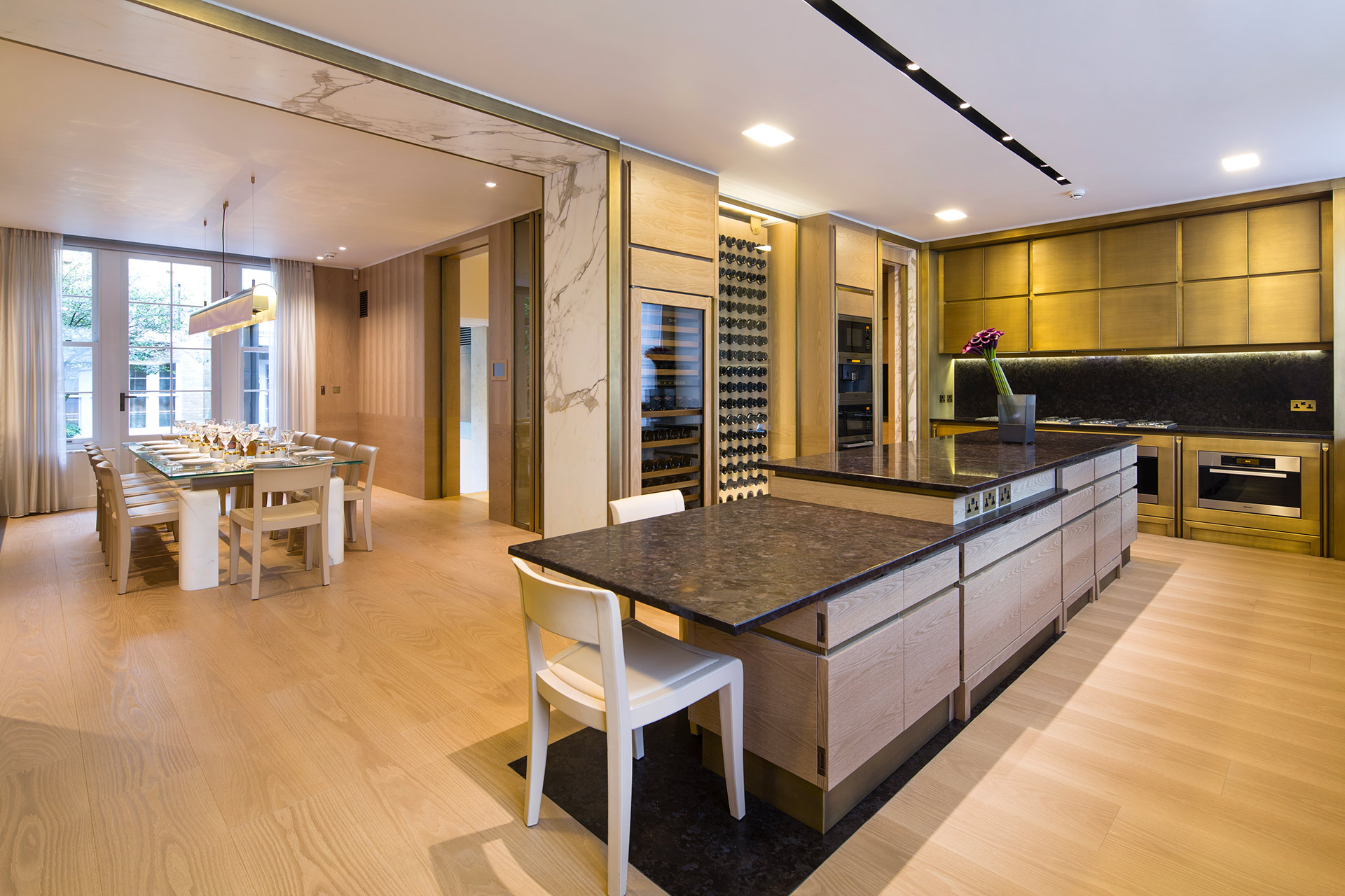 Cucina in a private residence in London furnished with Promemoria | Promemoria