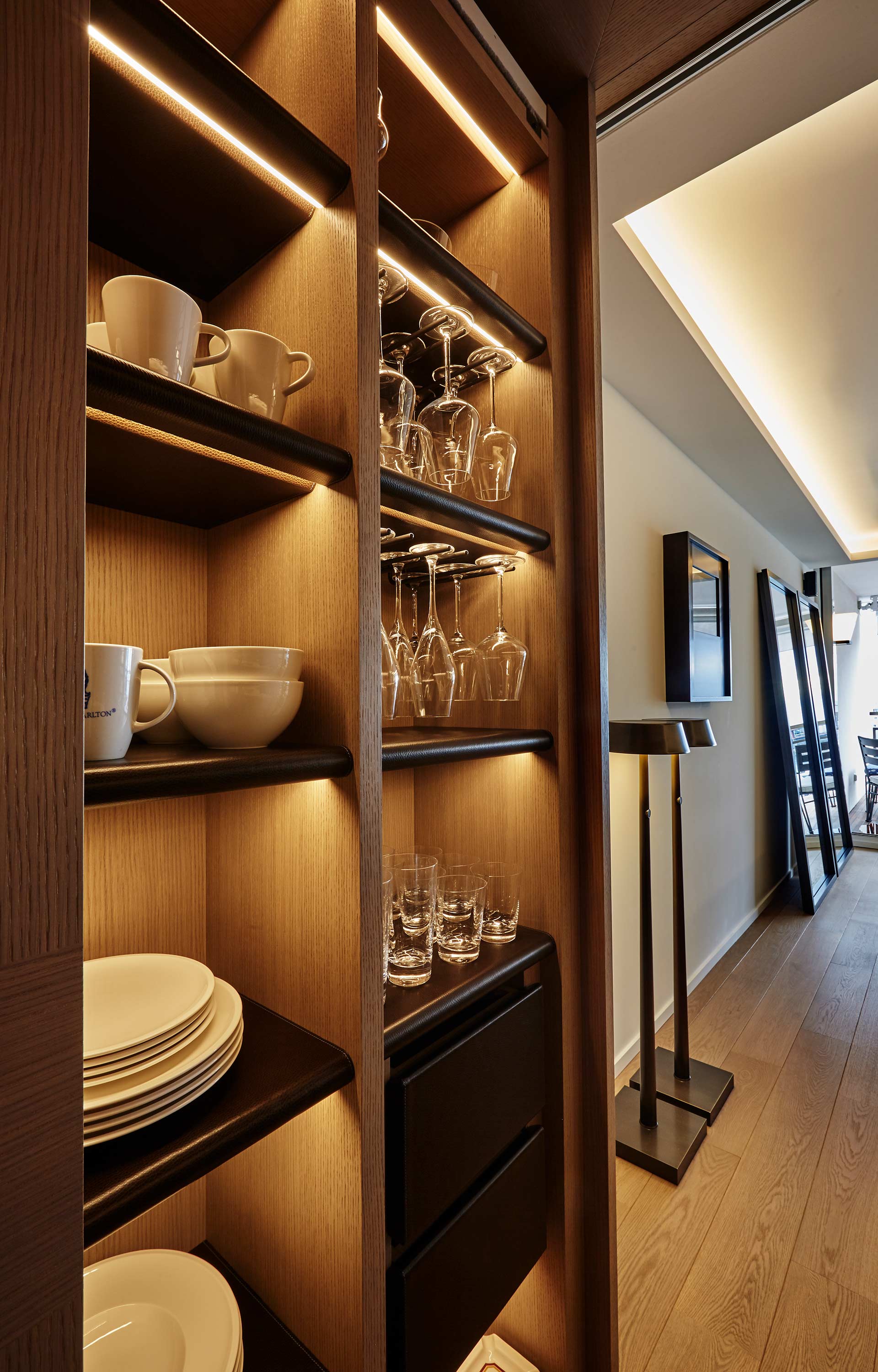 Kitchen of a private residence in Montecarlo furnished with Promemoria | Promemoria