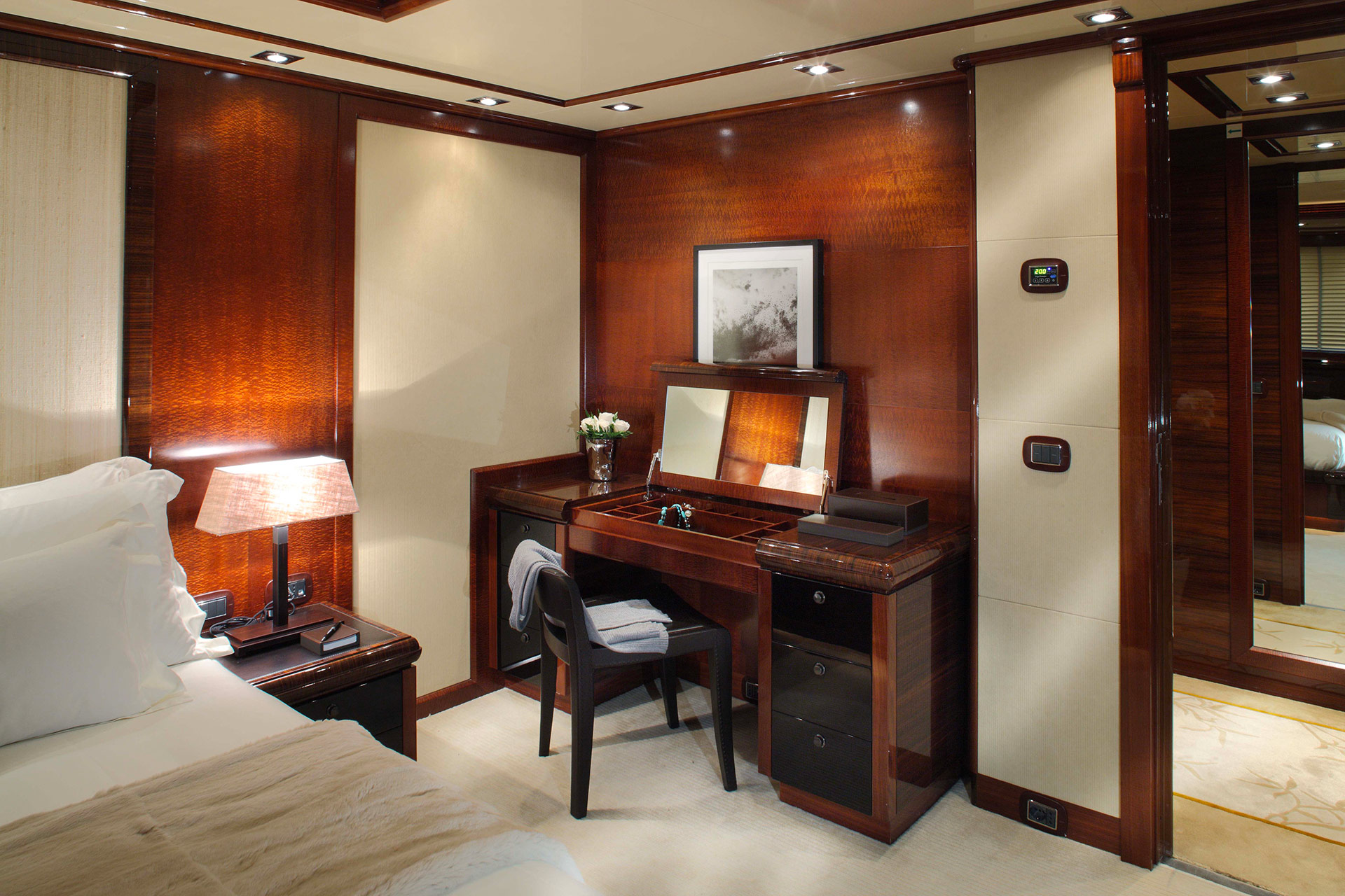 Studio in the AZTECA Yacht furnished with Promemoria | Promemoria