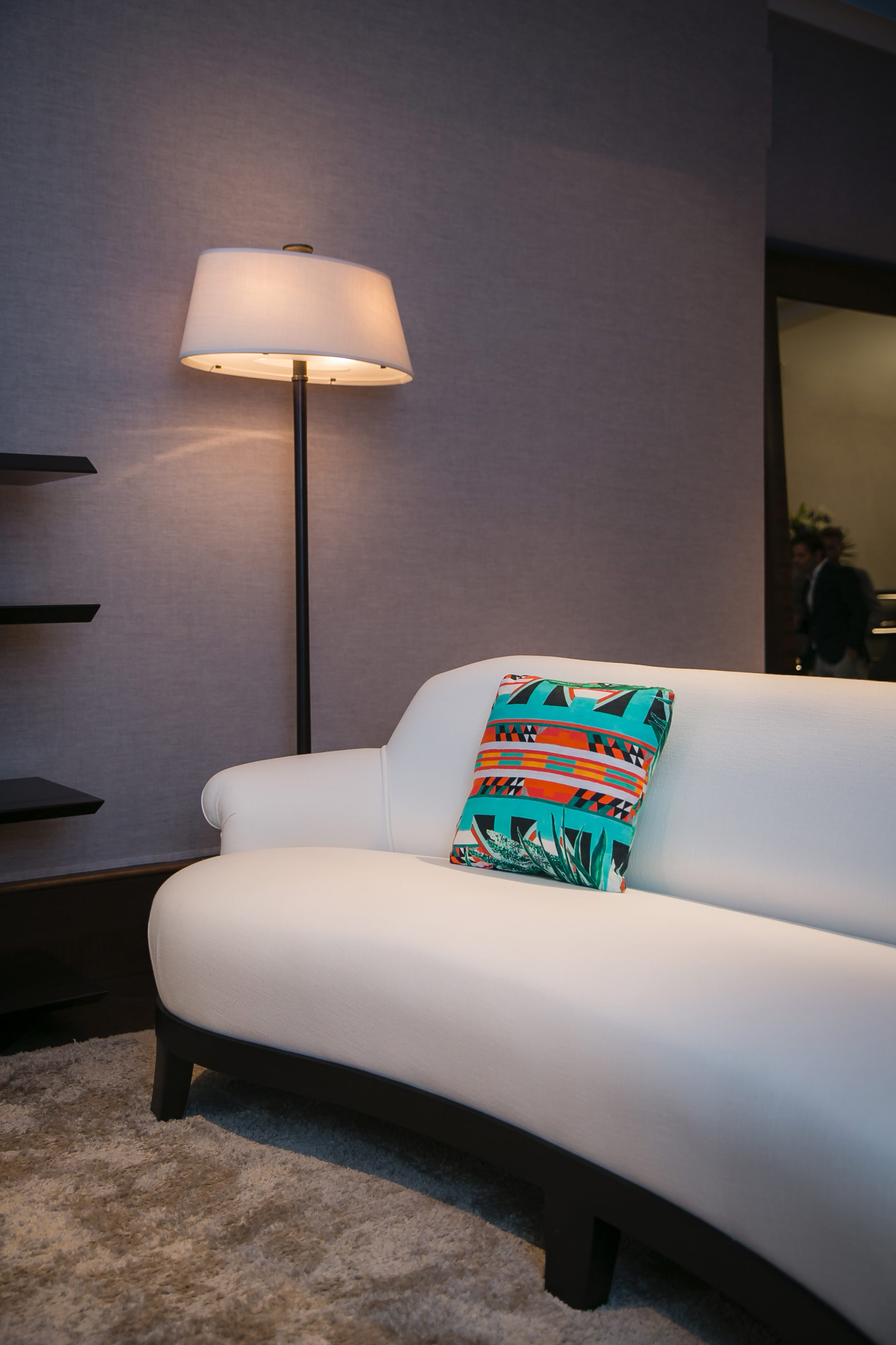 Presentation of the 2018 Promemoria collection, Indigo Tales, in the London showrrom | Promemoria