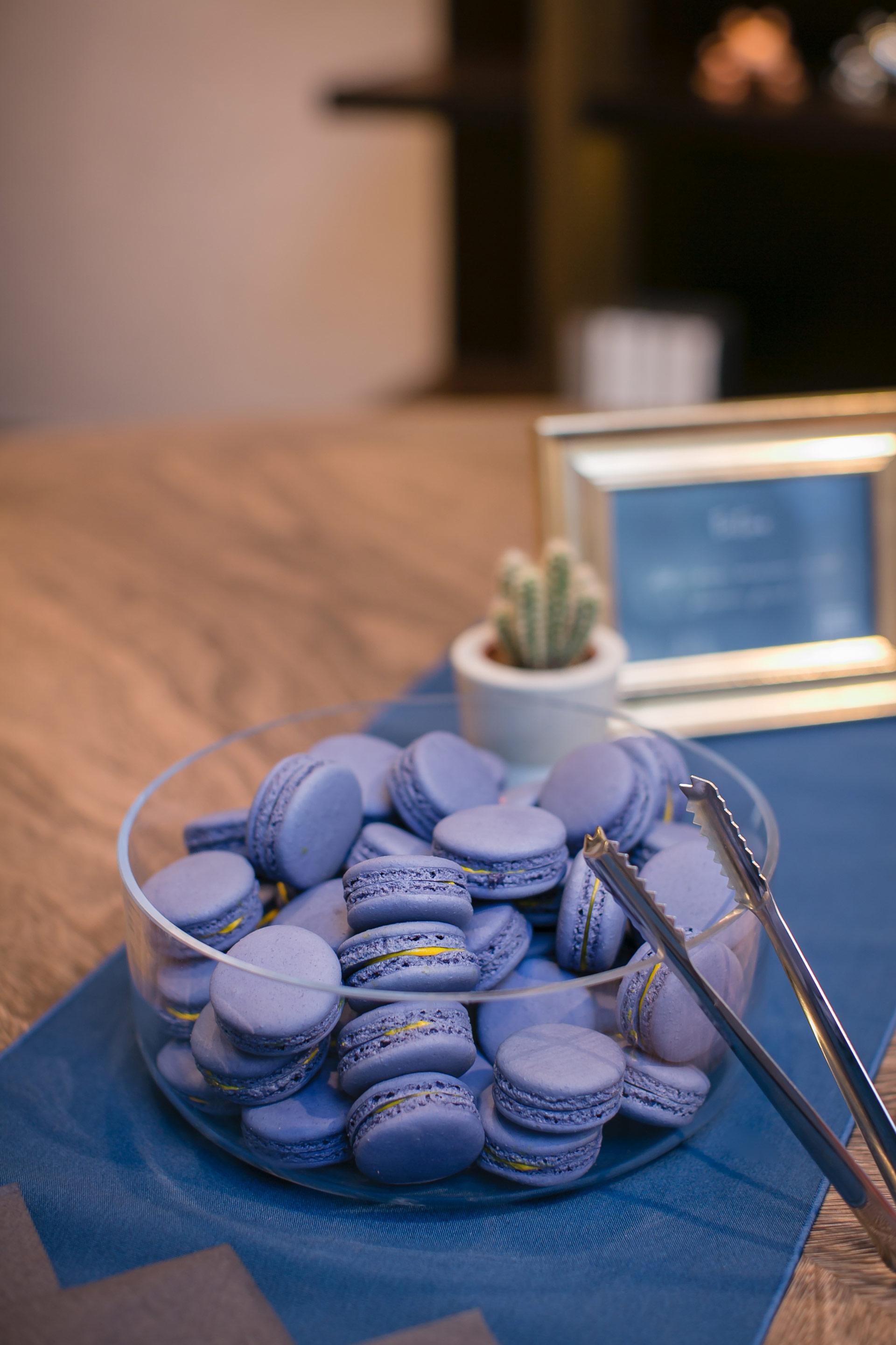 Presentation of the 2018 Promemoria collection, Indigo Tales, in the London showrrom | Promemoria