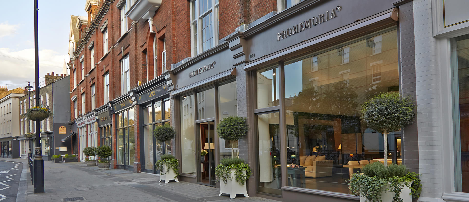 Showrrom monobrand di Promemoria a Londra | Promemoria